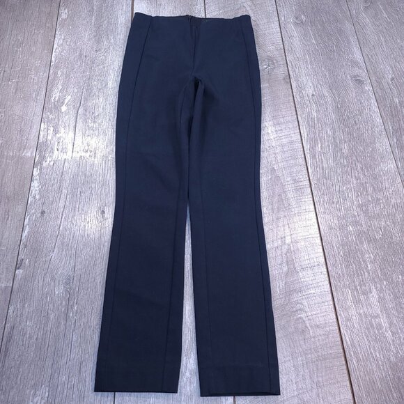 Rag & Bone Pants Womens Size 2 Ponte Ankle Blue Slim Fit Lightweight Trouser - Picture 1 of 6